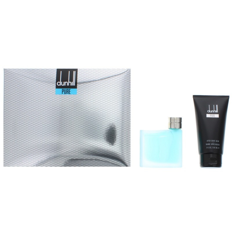 Dunhill Pure Eau de Toilette - Aftershave Balm 150ml Gift set 75 ml